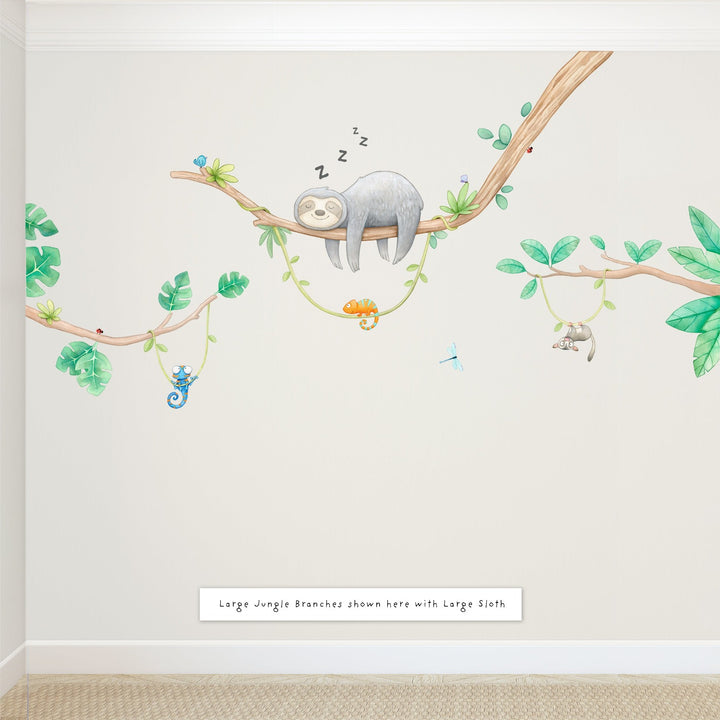 Jungle Branches Wall Decals