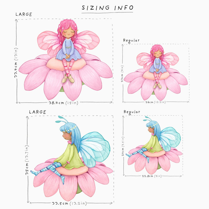 Flower Fairies Wall Decals