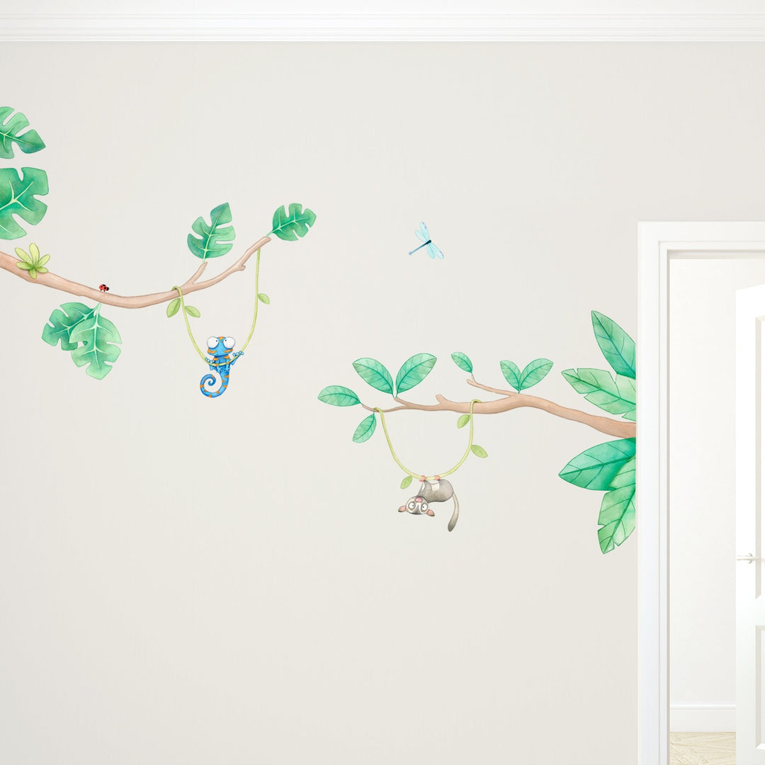 Jungle Branches Wall Decals