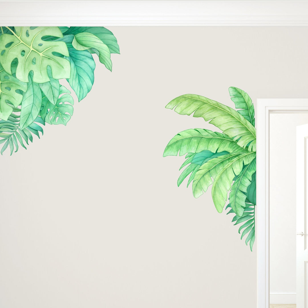 Jungle Leaves Wall Decals