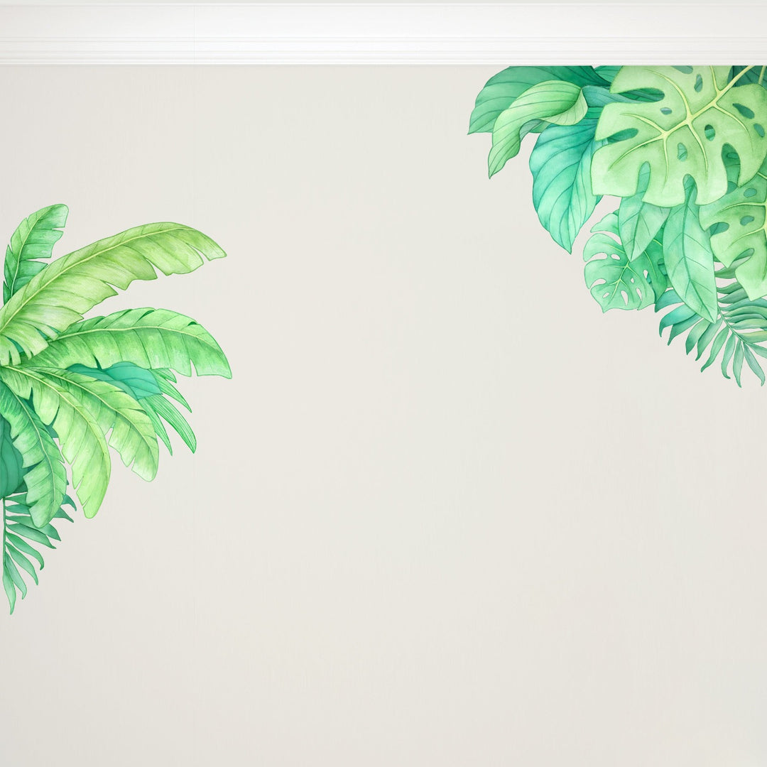 Jungle Leaves Wall Decals