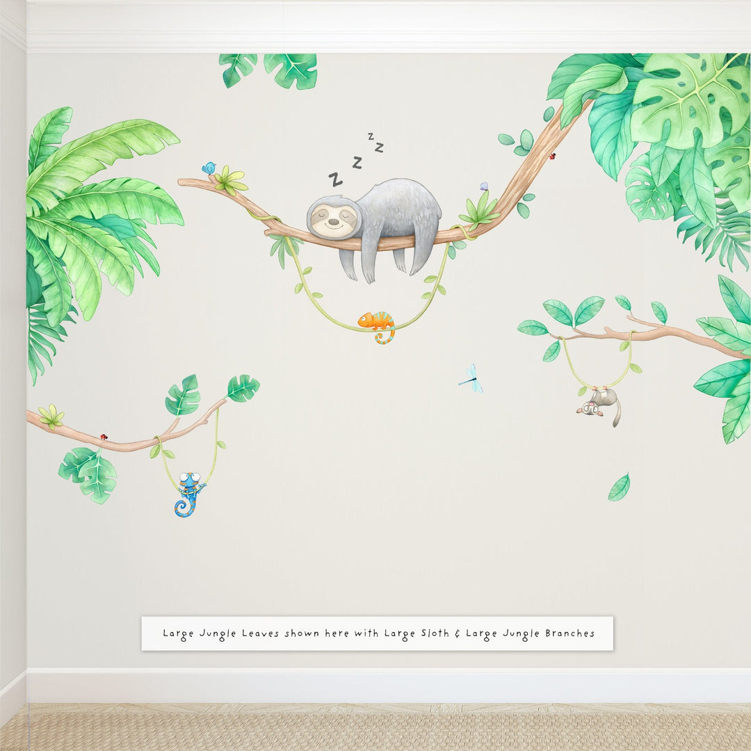 Jungle Leaves Wall Decals