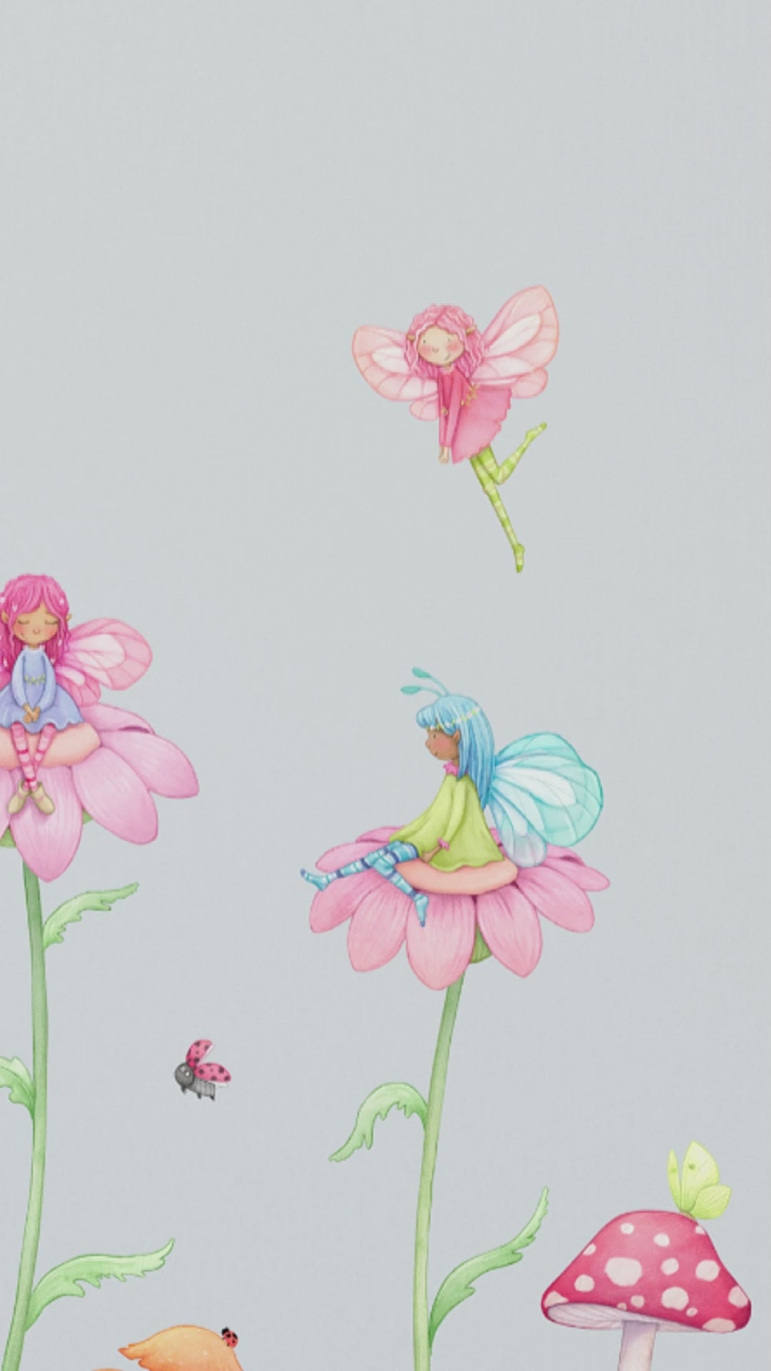 Flower Fairies Wall Decals