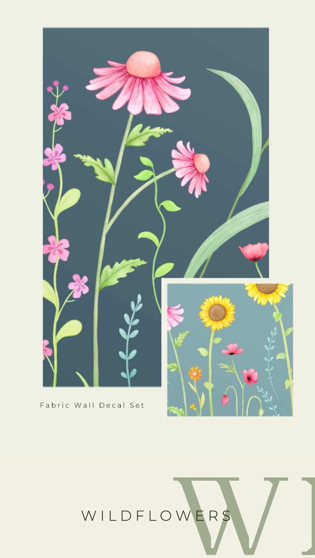 Wildflower Wall Decals