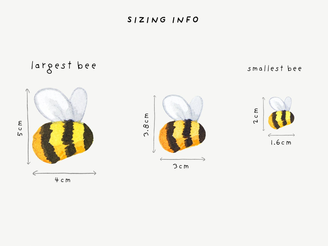 Bumble Bees Wall Decals