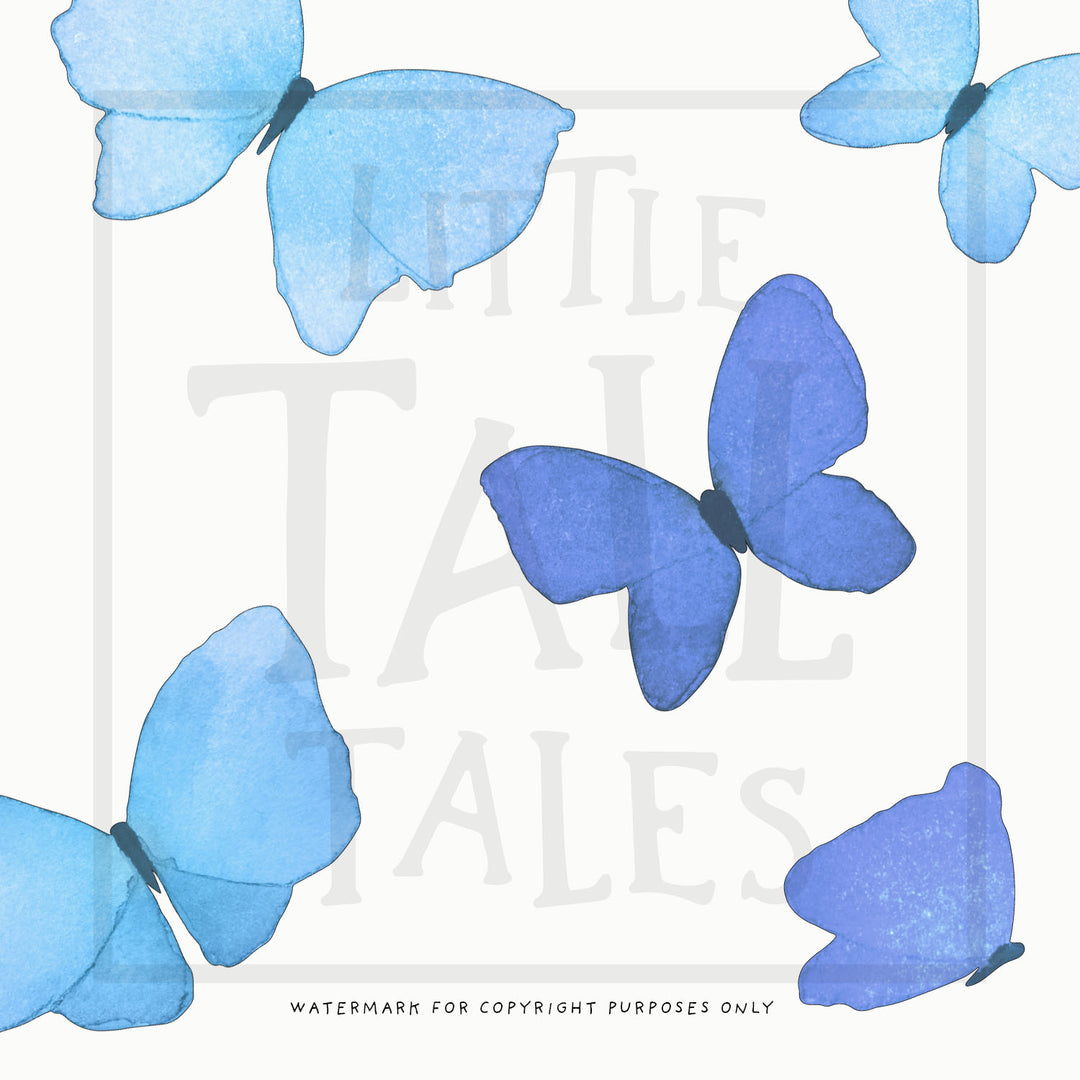 Butterfly Fabric Wall Decal