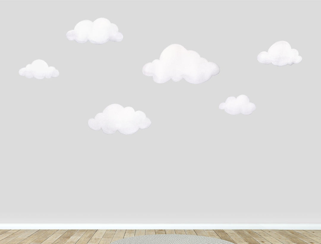 Large Clouds Wall Decals