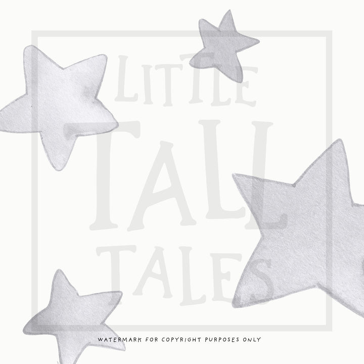 Stars Fabric Wall Decal