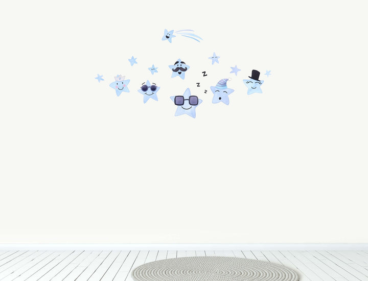 Happy Stars Wall Decals