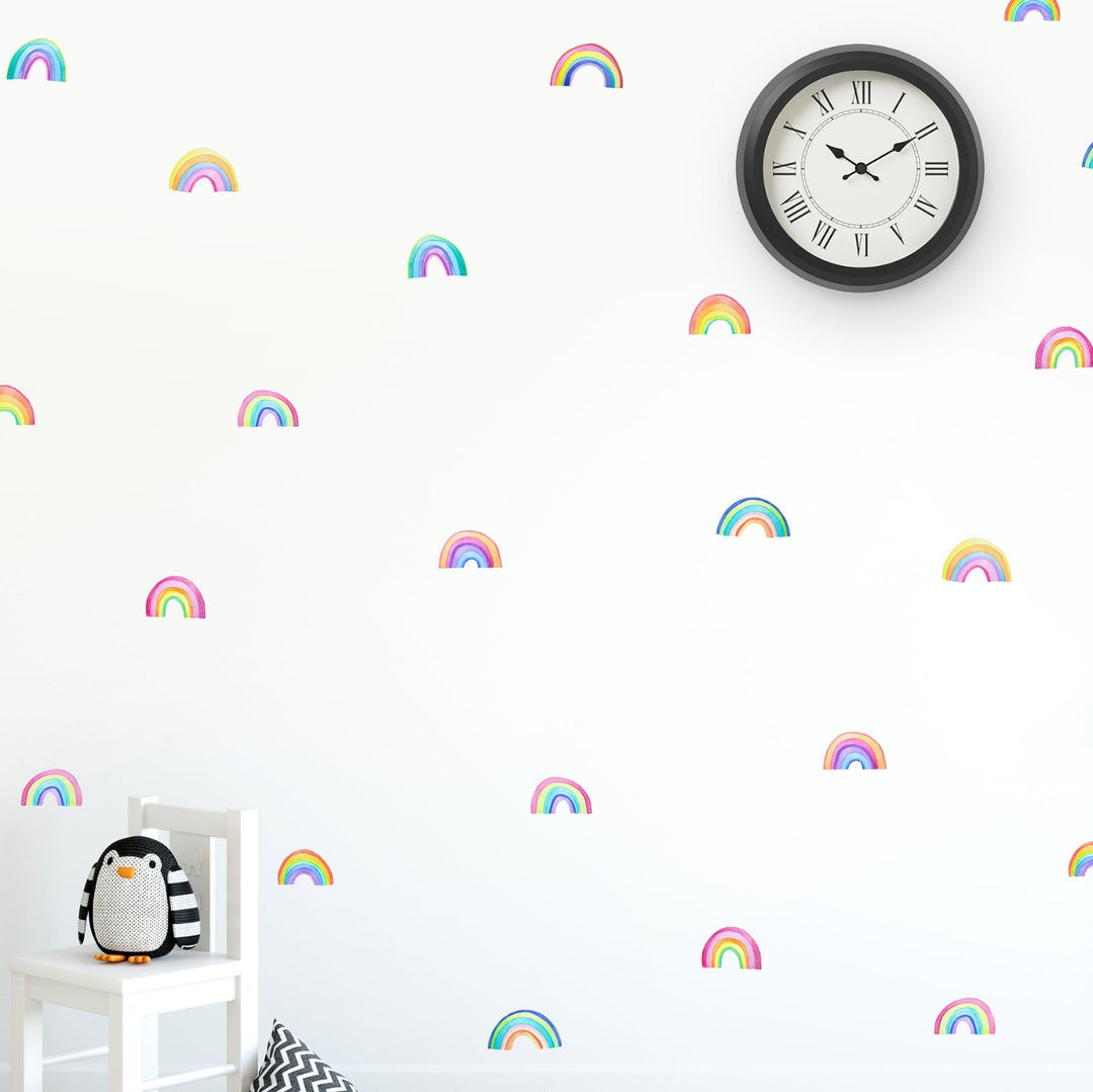 Little rainbow wall decals for children, little tall tales