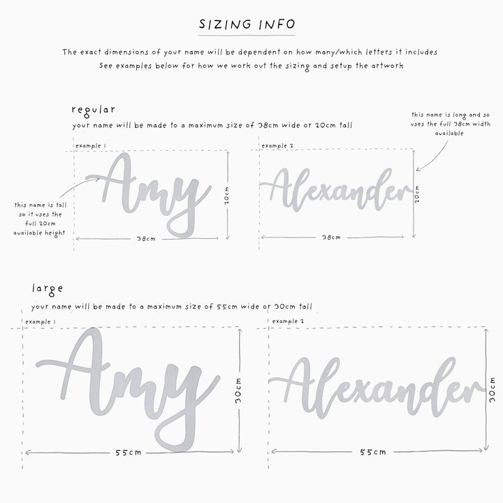 Script Name Custom Wall Decals