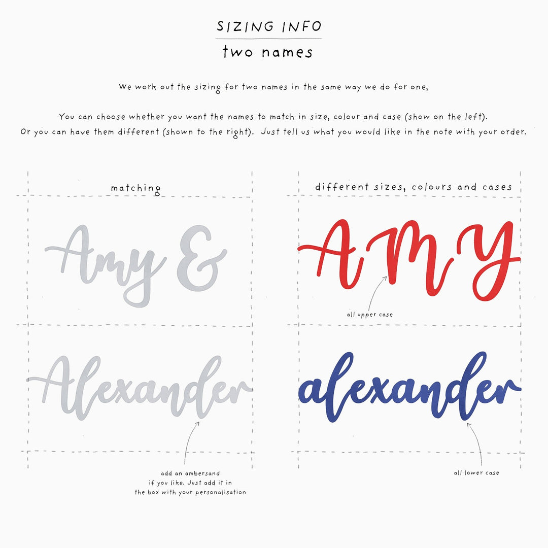Script Name Custom Wall Decals