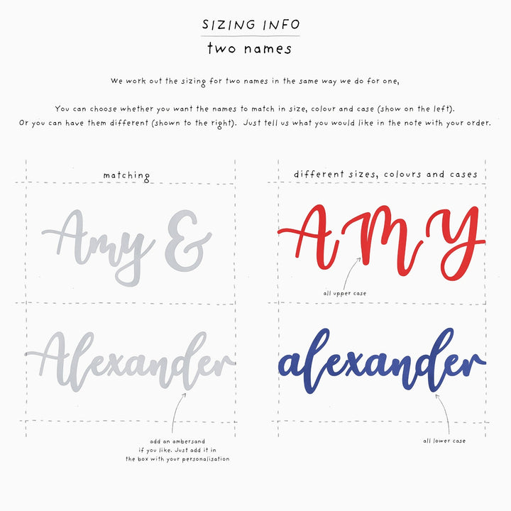 Script Name Custom Wall Decals