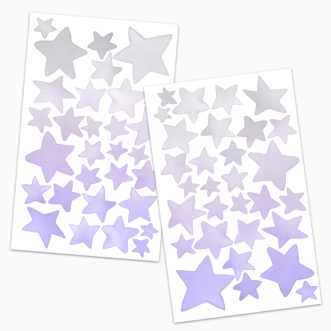 Ombre Stars Wall Decals