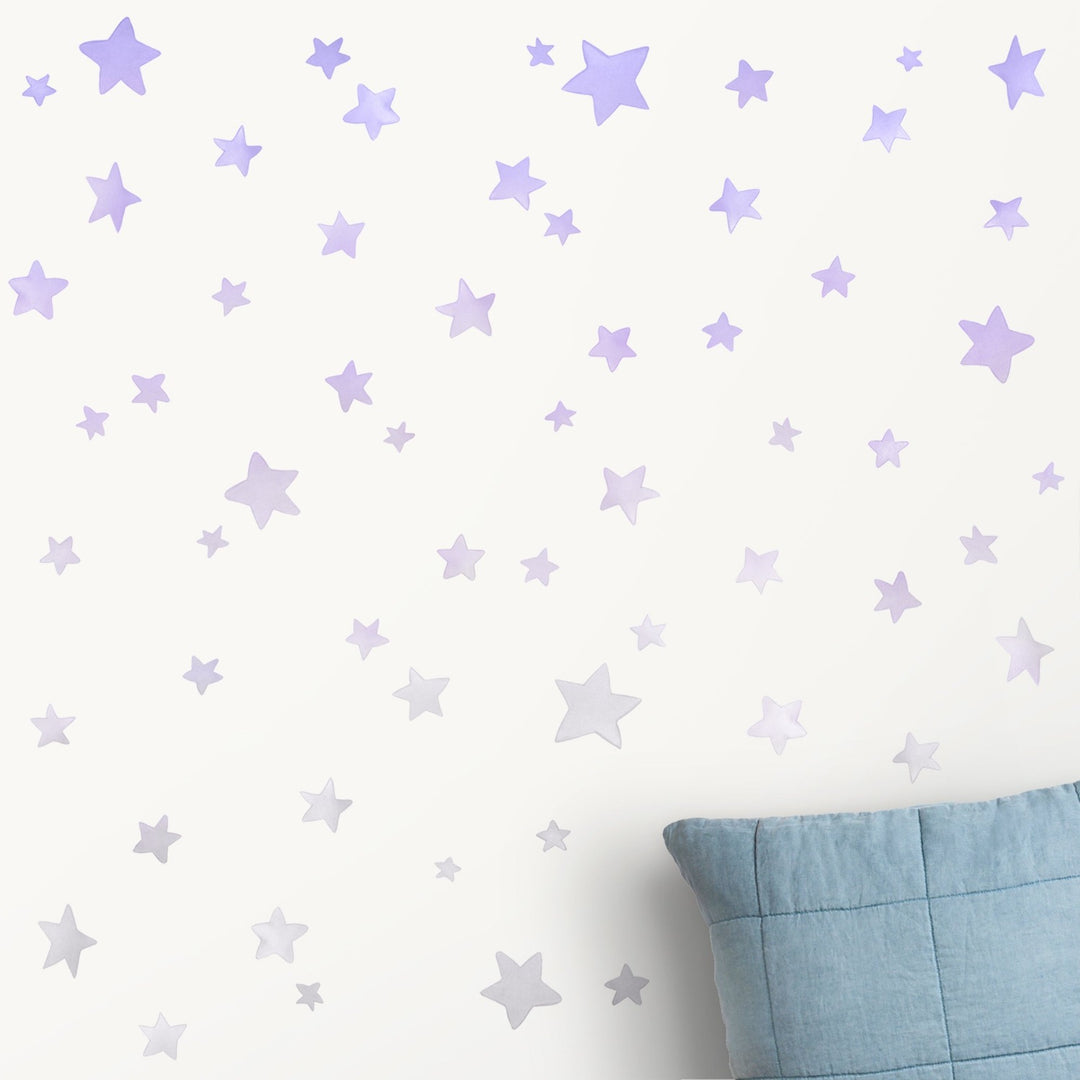 Ombre Stars Wall Decals