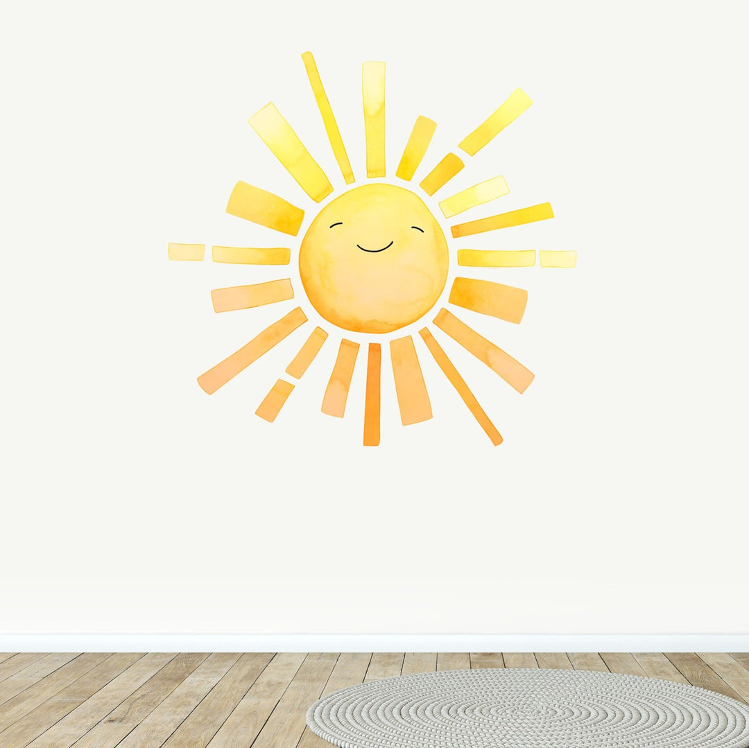 Sun Fabric Wall Decal