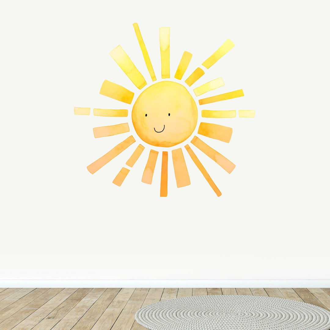 Sun Fabric Wall Decal