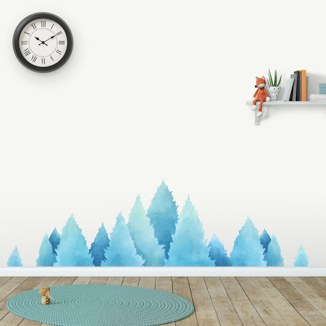 Forest Treetops Wall Decals