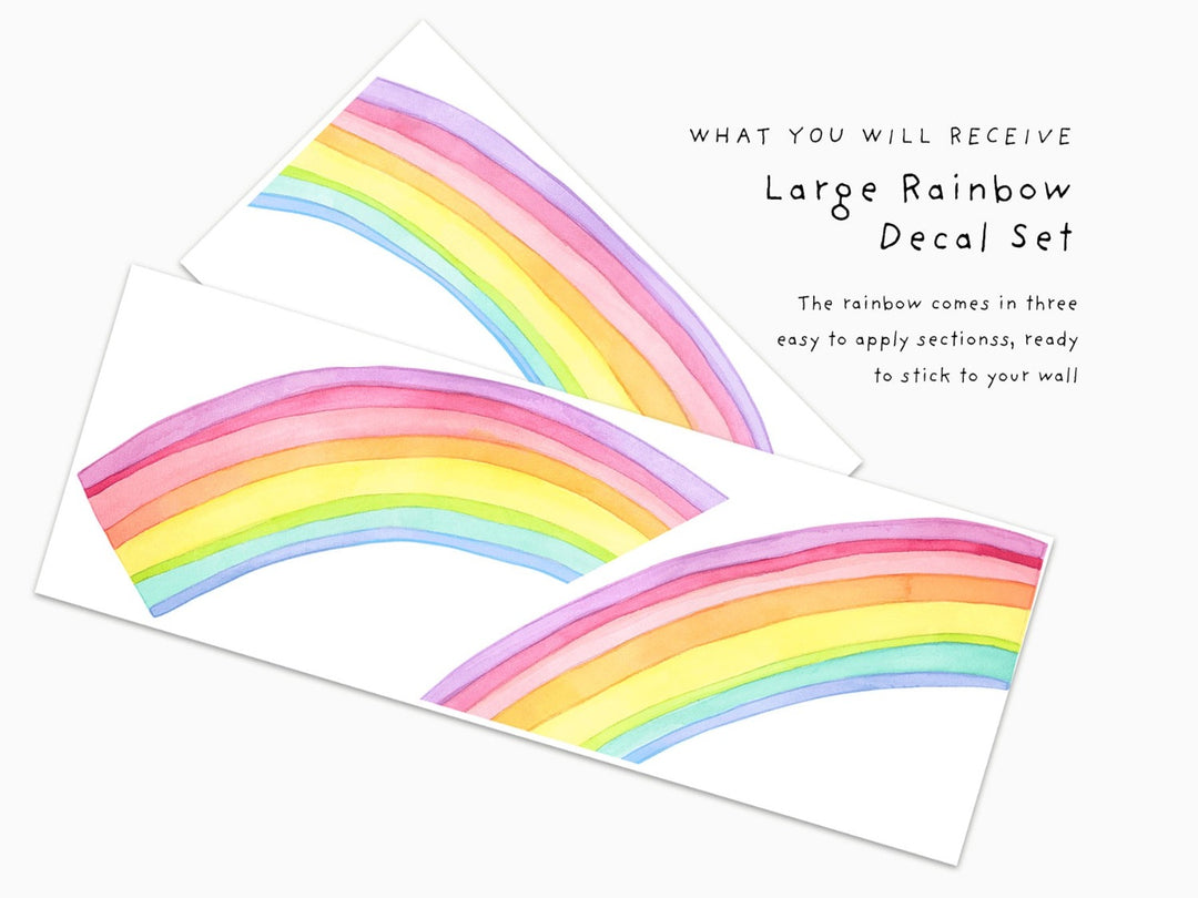 Extra Large Rainbow Wall Decals