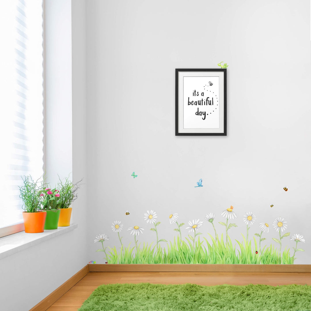 Summer Daisies Wall Decals